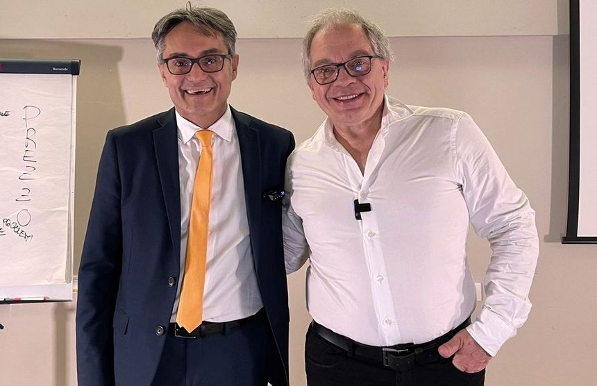 Marco Marzocca e Daniele Rimini insieme
